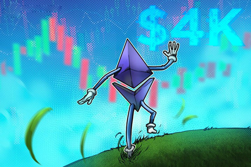 ETH构筑三重底蓄势，链上巨鲸增持暗示4000美元关口突破在即