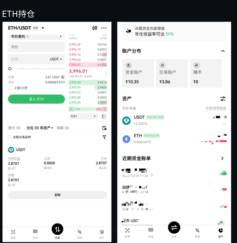 欧易买USDT