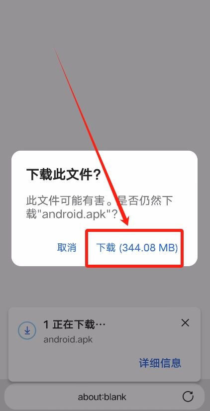 方法三、欧易下载链接直接下载教程