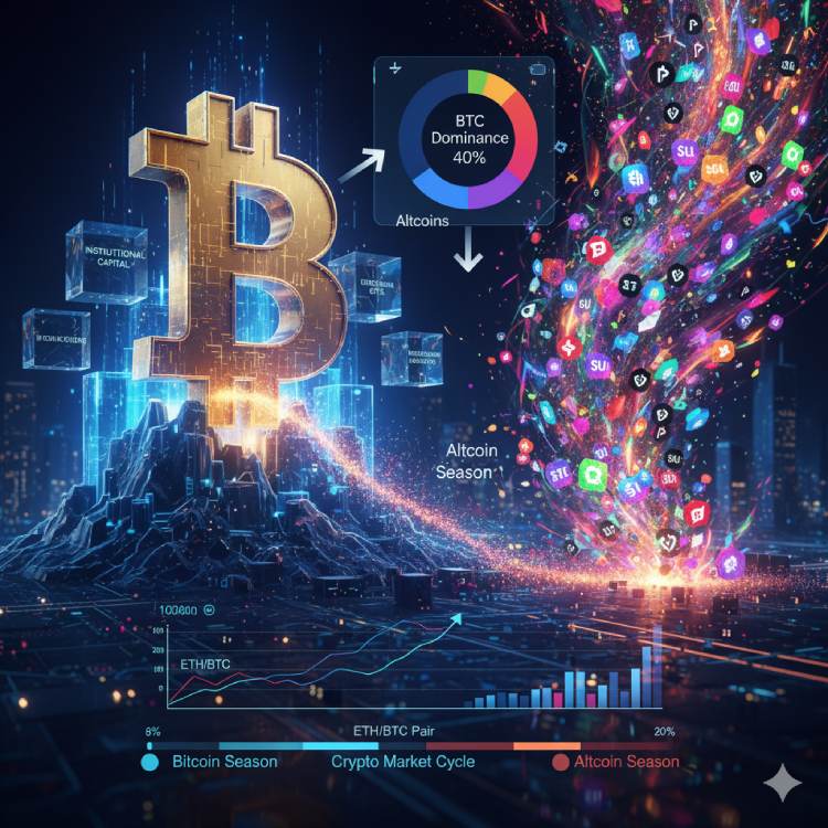 解析加密市场资金流向：本轮周期中山寨币与比特币的表现差异