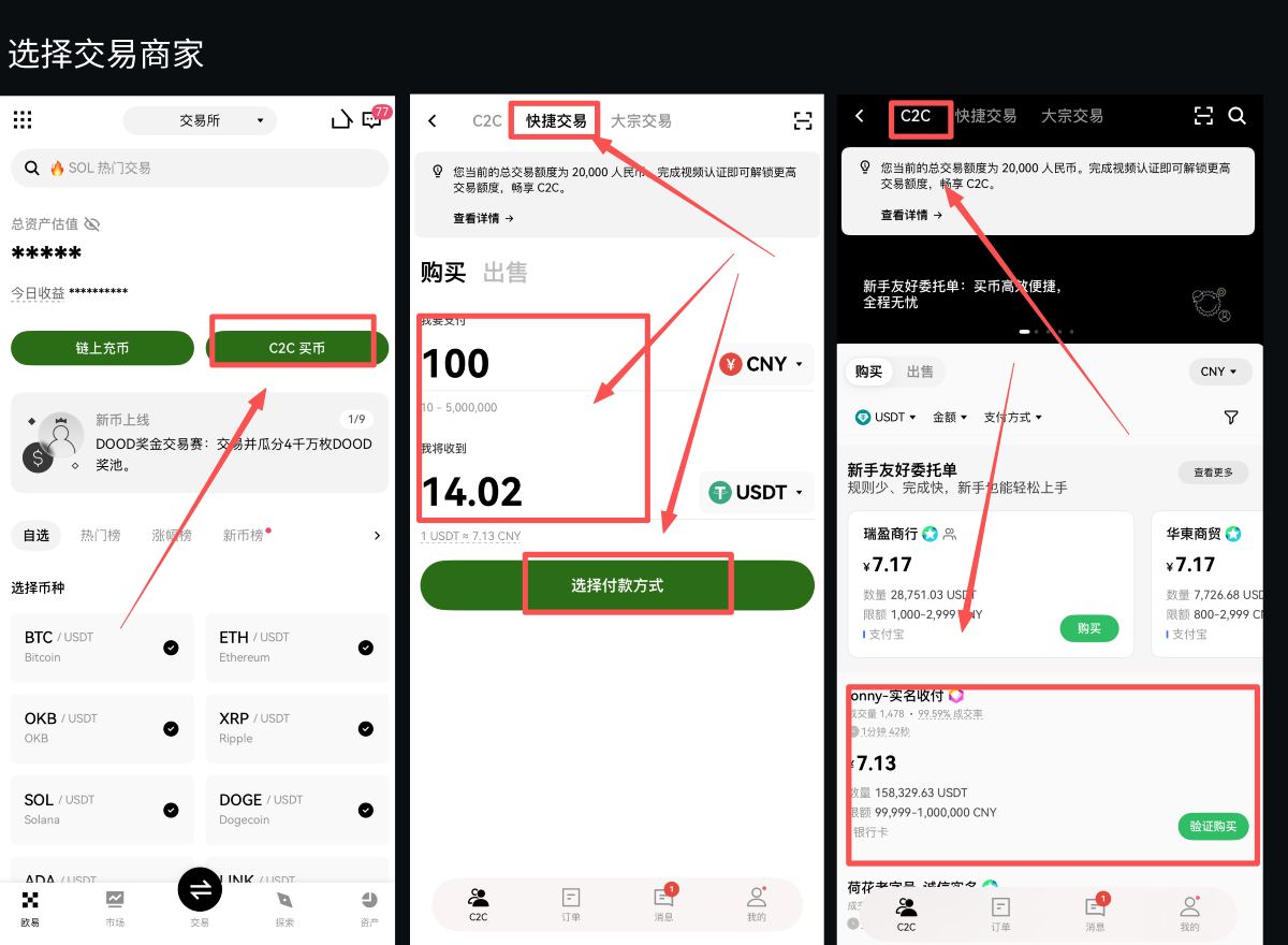欧易买USDT