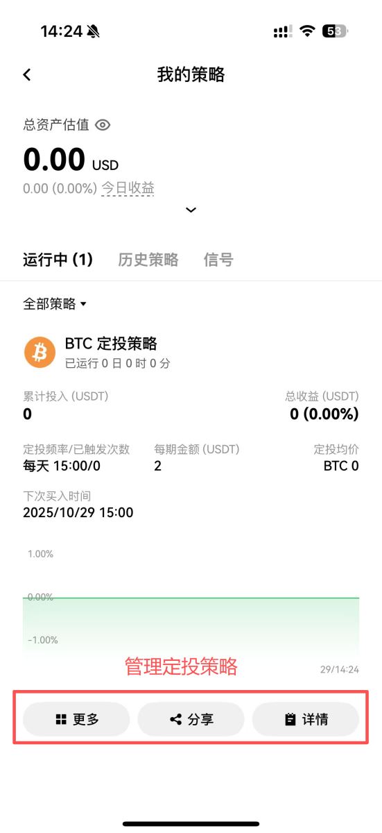 OKX交易所定投教学