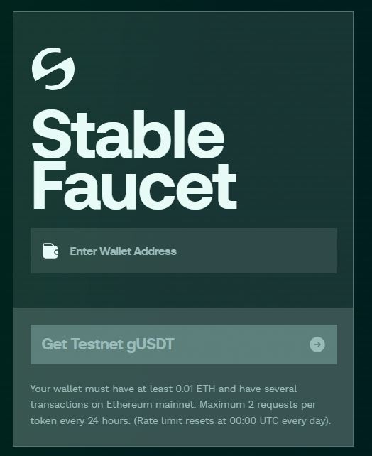 Stable空投指南