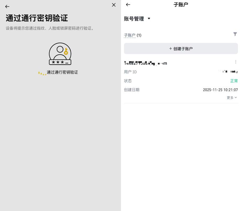 币安子帐户介绍