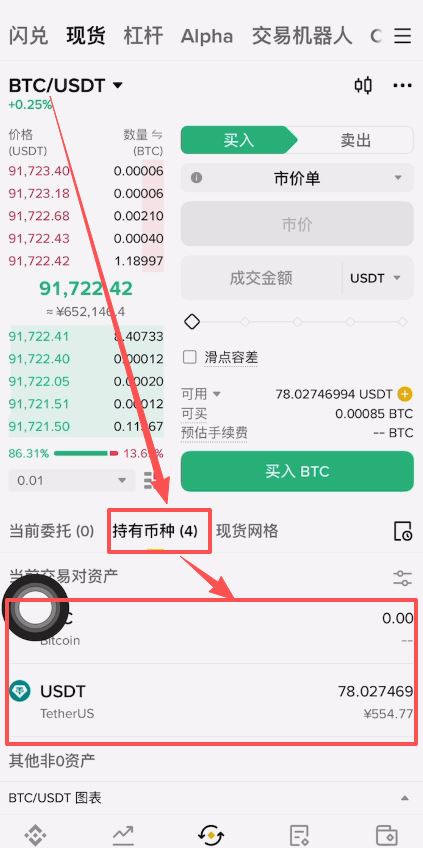 币安现货交易买卖加密货币流程_图3