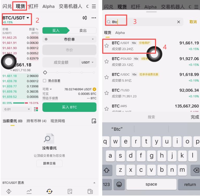 币安现货交易是什么？