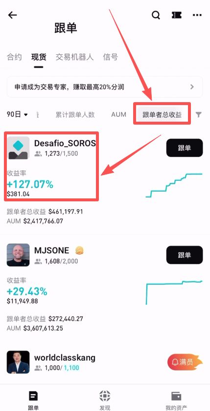 如何使用Bitget交易所的跟单功能？_图3