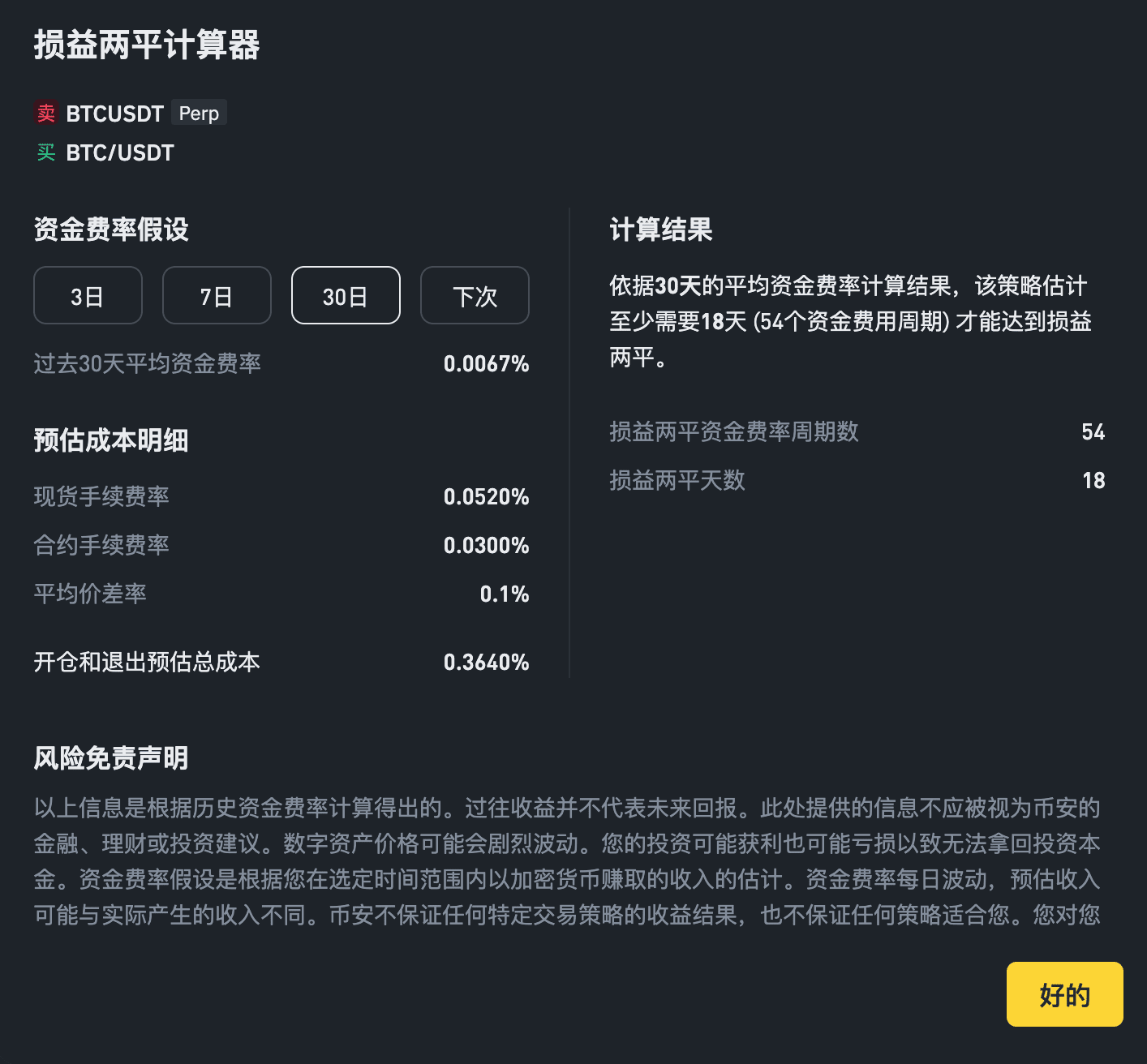币安资金费率套利机器人介绍
