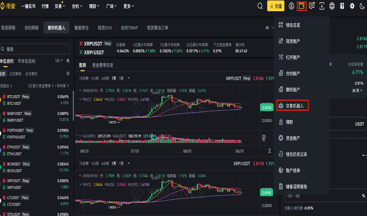 币安资金费率套利机器人介绍