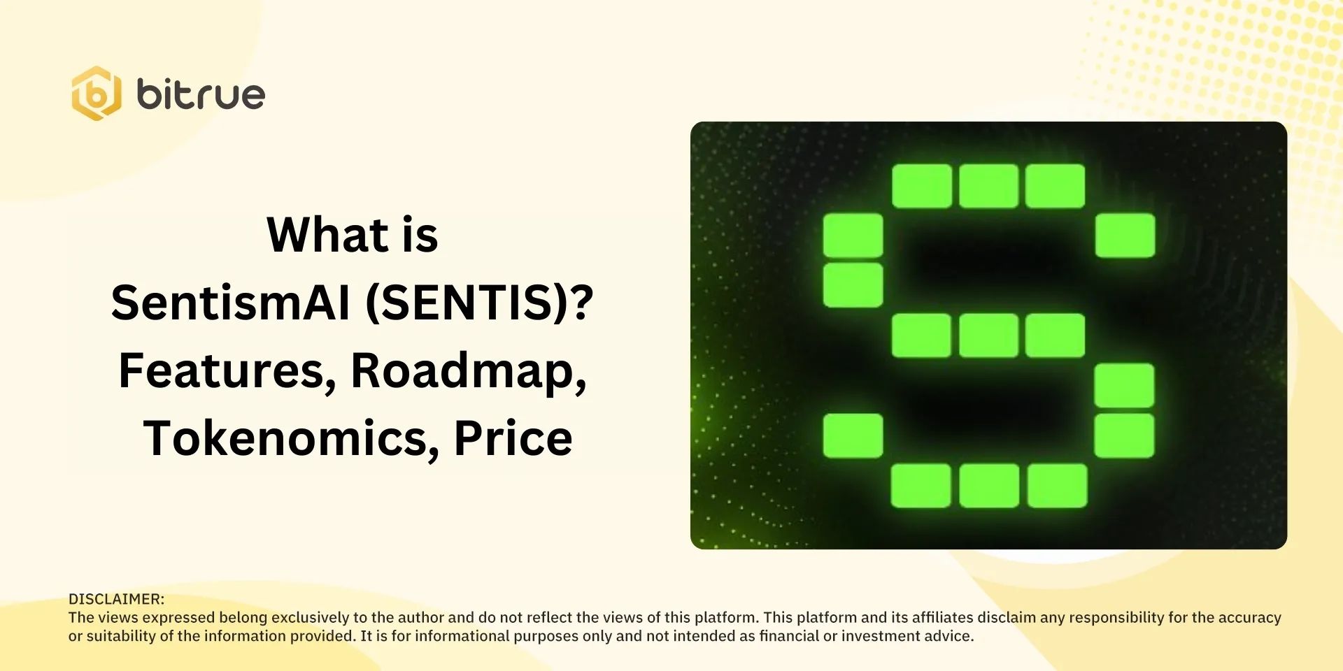 什么是 SentismAI (SENTIS)币？SENTIS主要特点、路线图及代币经济学