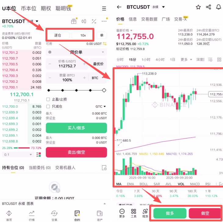 币安合约交易操作流程_图5