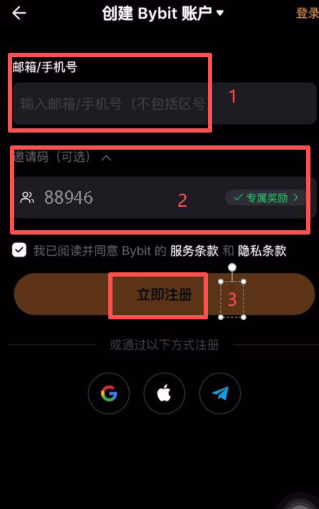 步骤1: 基本注册(无需KYC,1-2分钟)_图3