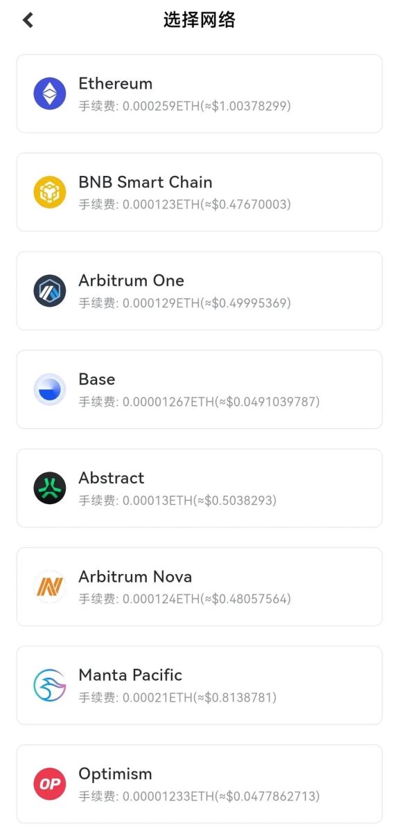 Gate Web3钱包转账教程