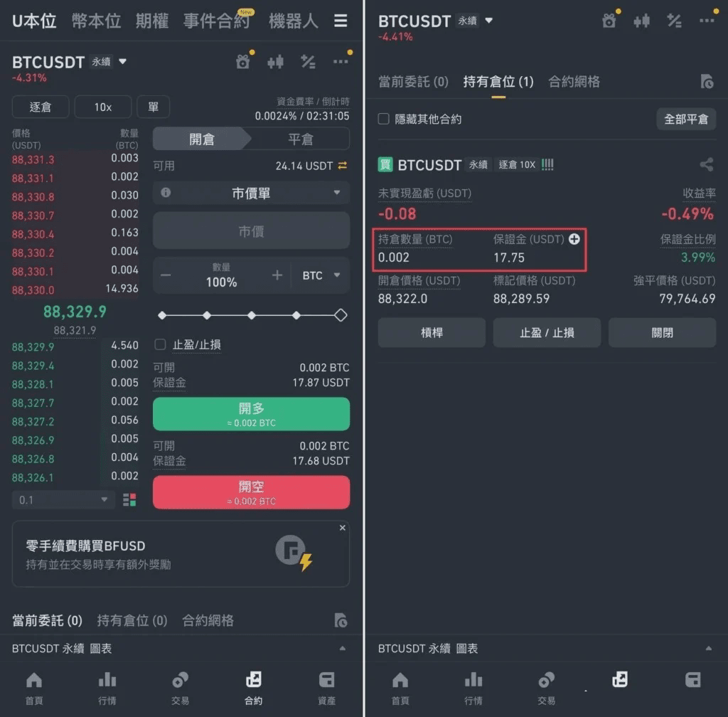 币安合约保证金是什么?