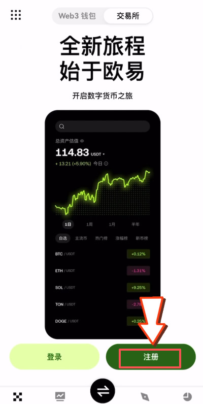 第一步:账户注册