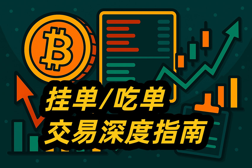 新手必懂的挂单/吃单、委托簿与交易深度实战指南