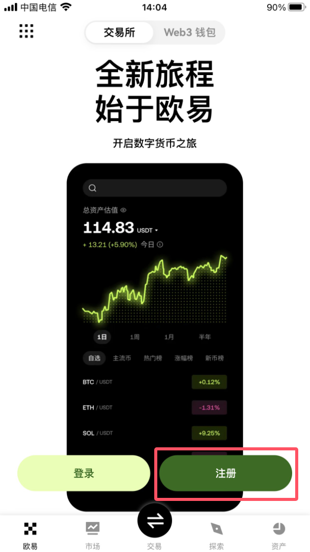 欧易注册身份认证流程