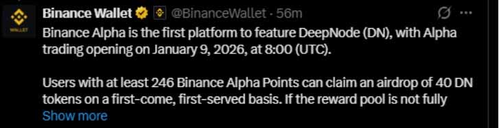 DeepNode(DN)正式上线：价格前瞻、经济模型解析及未来展望
