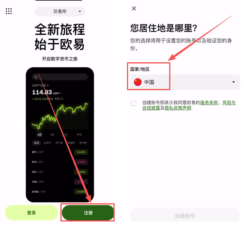 环节二:账户创建流程