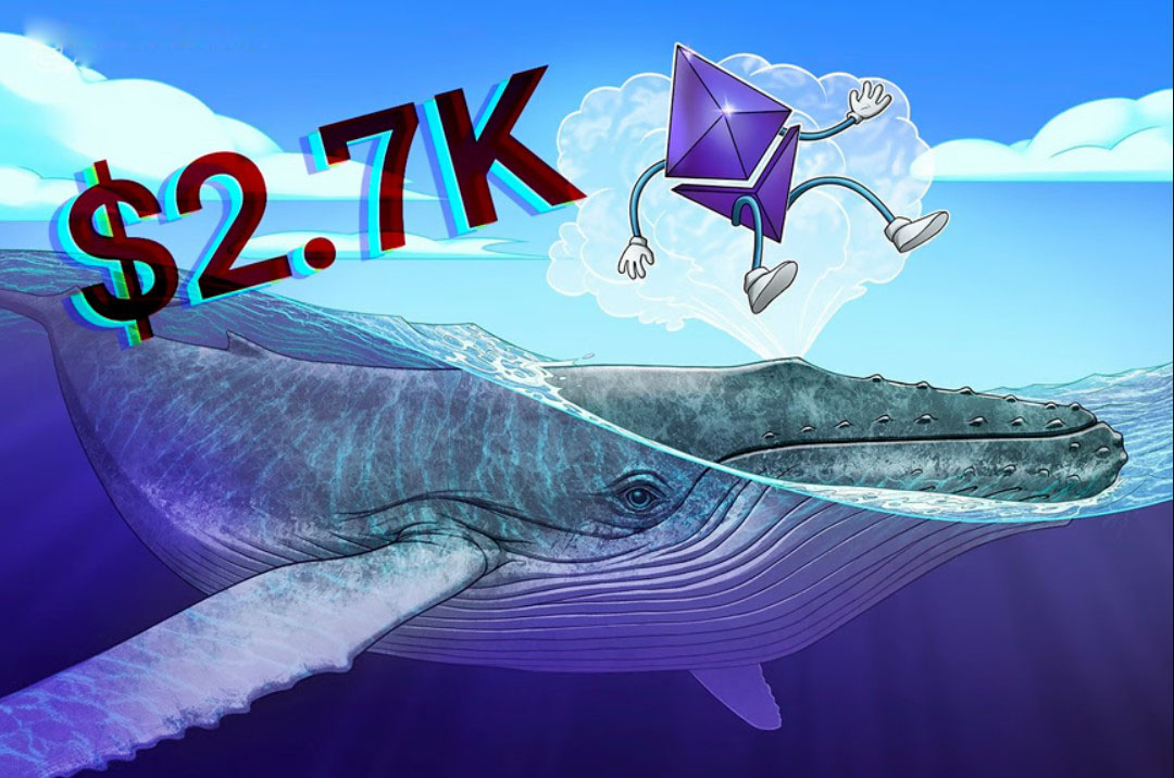 以太币（ETH）巨鲸逢低买入，但累积者能否阻止其跌至2700美元？