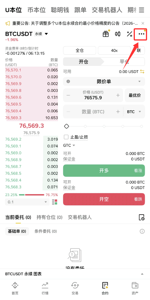 如何将RWUSD用作合约交易的杠杆资产?操作步骤教程