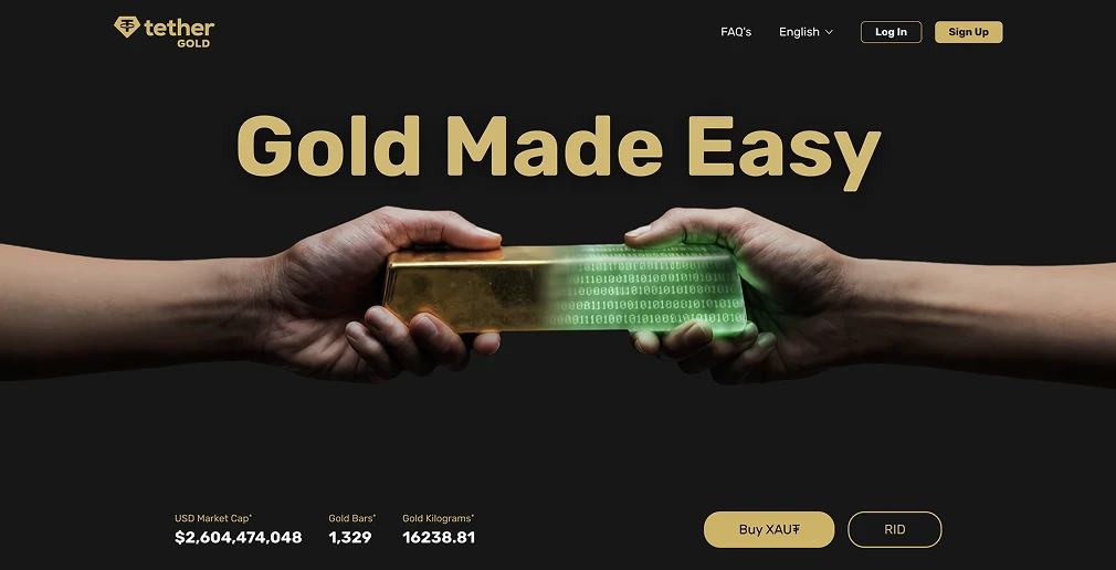 我可以用 USDT 购买黄金吗？