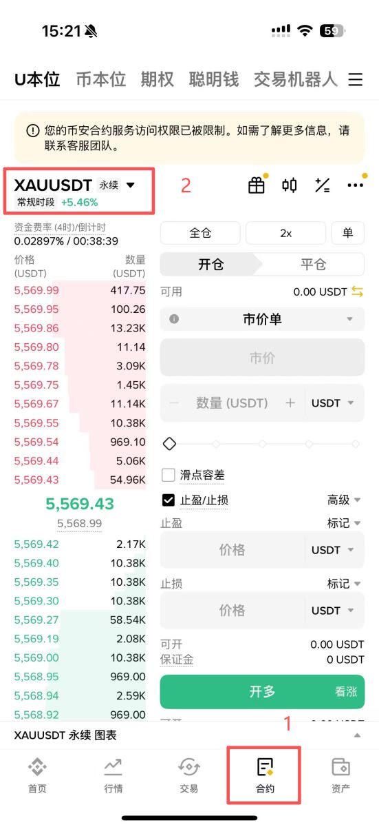 币安上线特斯拉(TSLA)永续合约