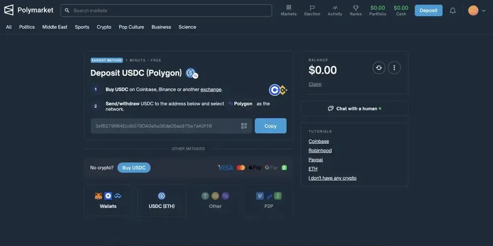 Polymarket预测市场、手续费及代币介绍