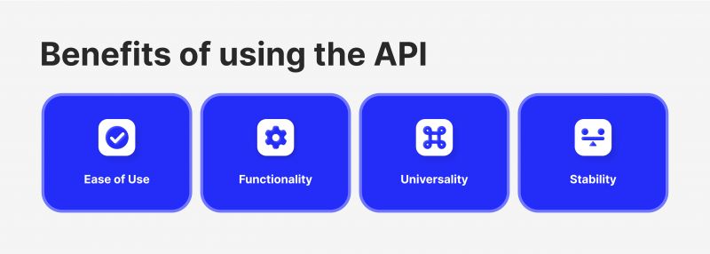 使用 API 交易的主要优势