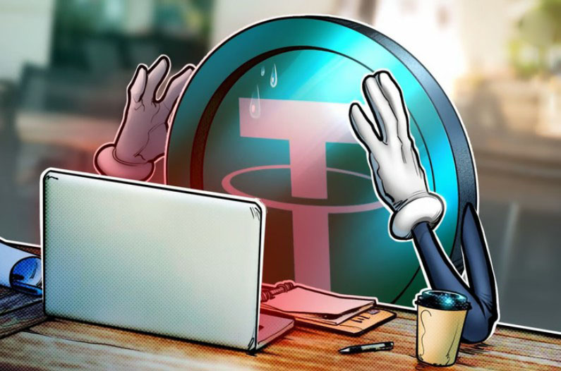 USDT供应量急剧缩减，再现FTX崩盘后景象