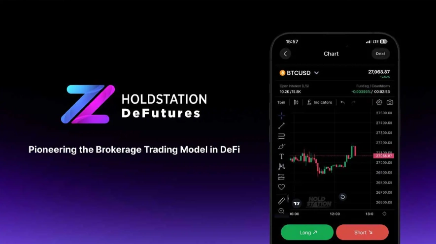 DeFutures 的 HOLDstation 功能