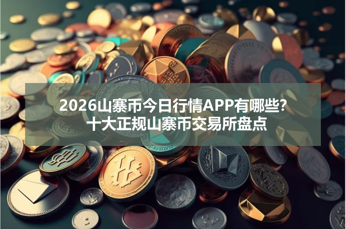 2026山寨币今日行情APP有哪些？十大正规山寨币交易所盘点