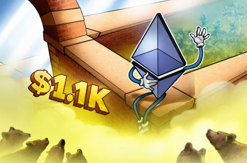 以太坊（ETH）“看跌旗形”来袭，1100美元目标价是危机还是转机？