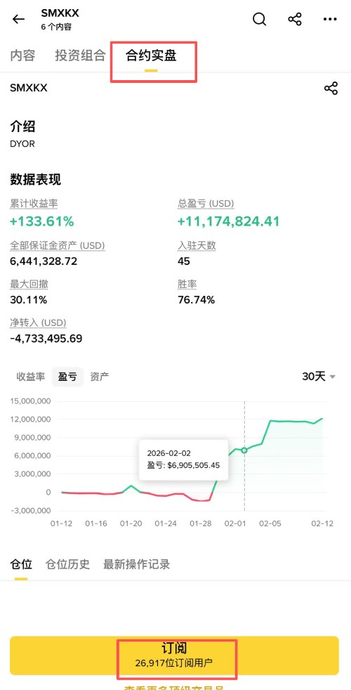 币安聪明钱教学