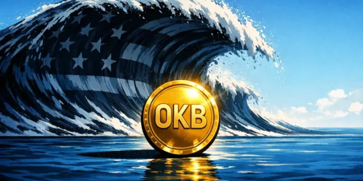 ICE战略注资OKX估值达250亿美元，OKB狂飙突破120美元