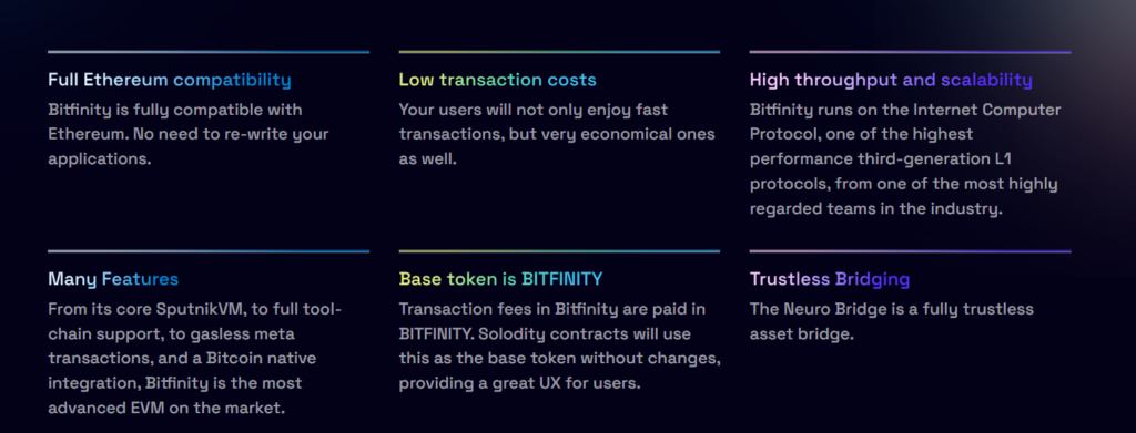 Bitfinity Network(BTF)币介绍