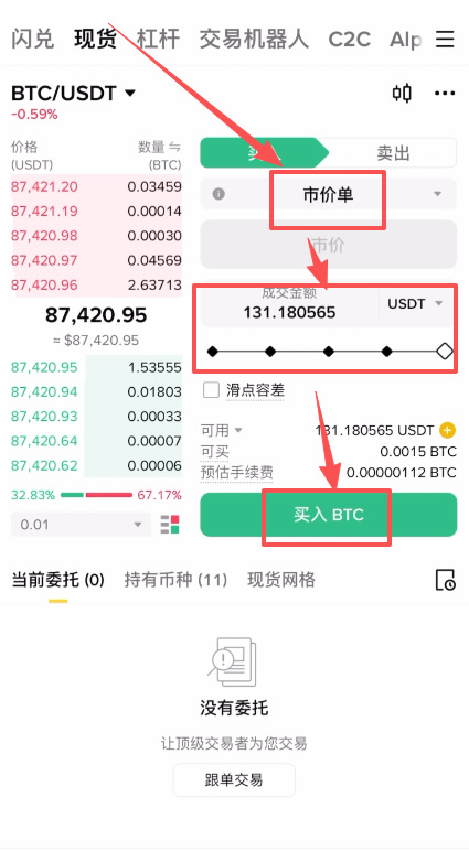 现货交易——限价单 vs 市价单_图3