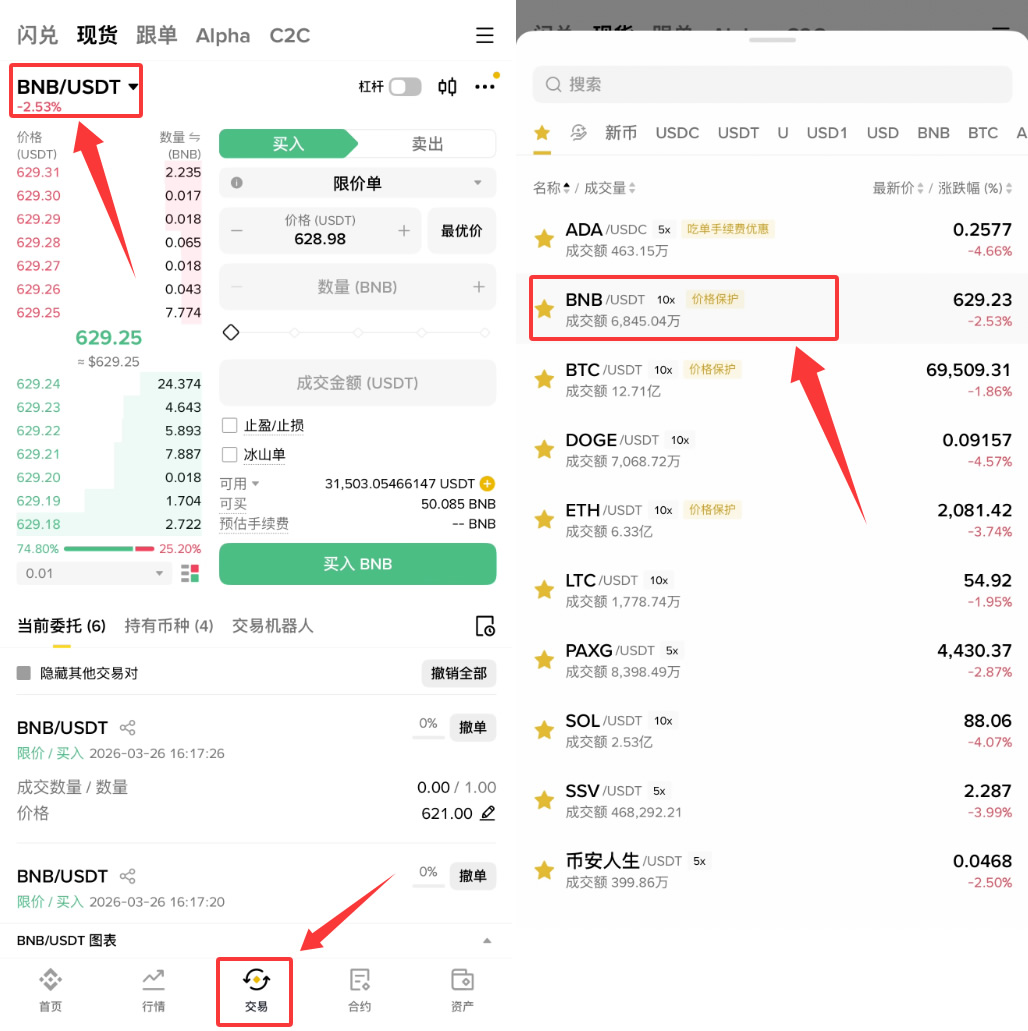 币安钱包转USDT怎么操作？新手完整教程（2026最新）