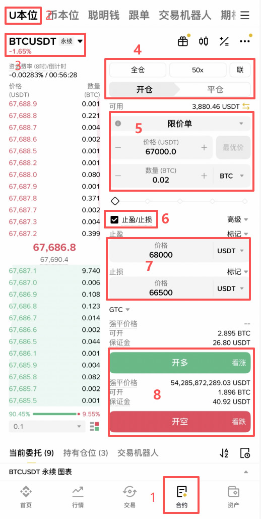 合约交易止盈止损怎么设置？币安合约交易止盈止损设置全攻略