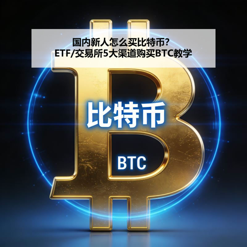 国内新人怎么买比特币？ETF/交易所5大渠道购买BTC教学