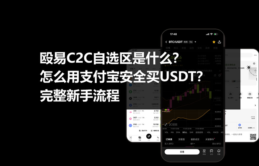 殴易C2C自选区是什么?怎么用支付宝安全买USDT?完整新手流程