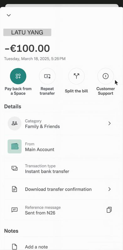 用N26给OKX欧区版入金怎么操作?_图7