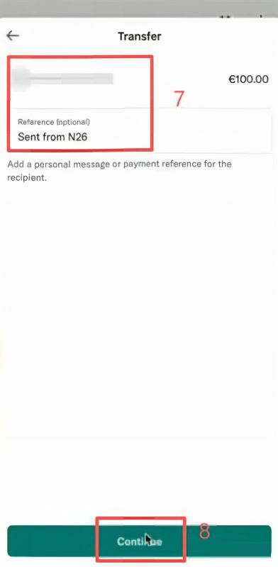 用N26给OKX欧区版入金怎么操作?_图5