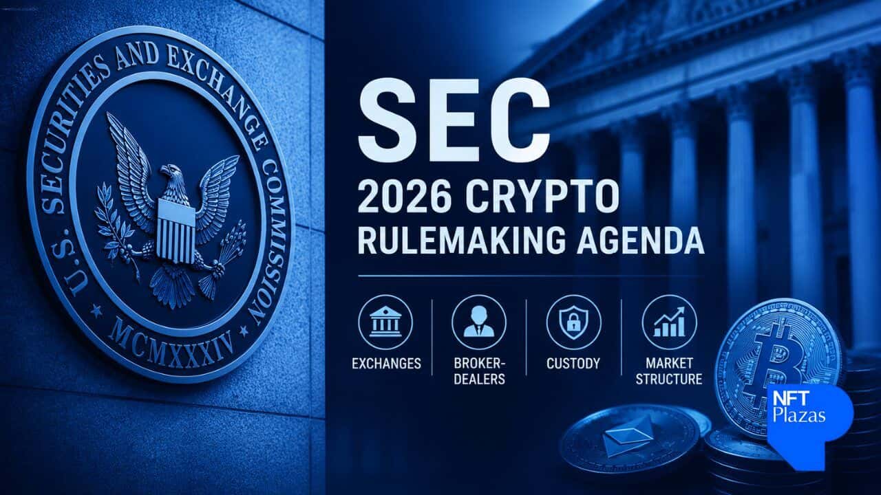 SEC公布2026年加密货币规则制定议程,目标包括交易所和经纪自营商