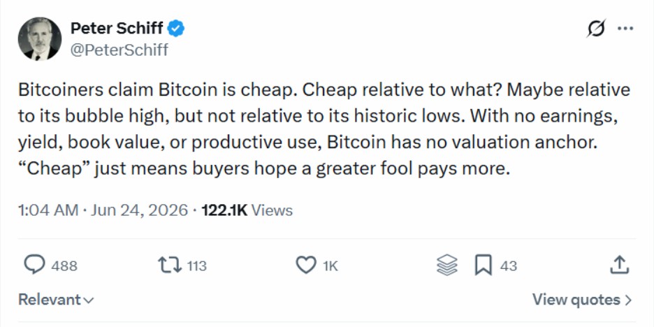从BTC批评者到链上信徒：五大反转投资