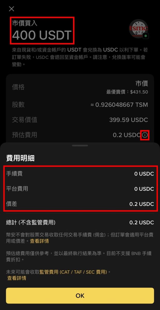 【笔者亲身经历】350 USDT 以下目前多以0.17 USDC 计算_图2