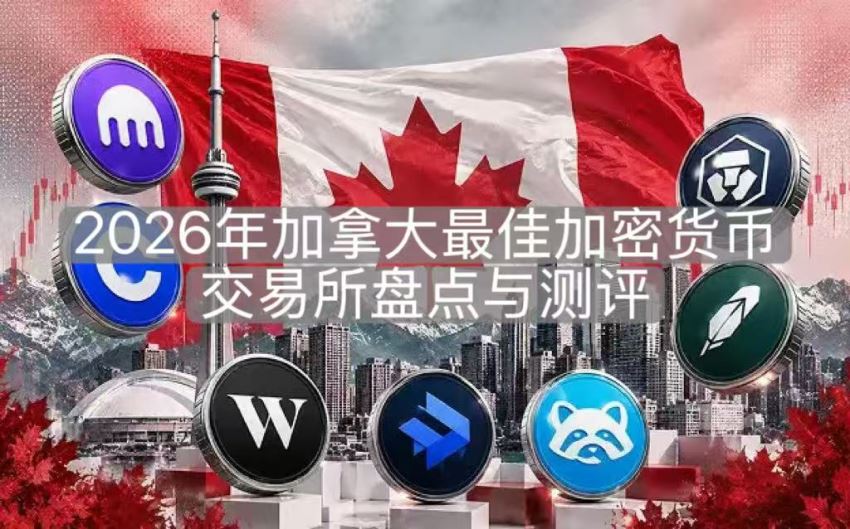 2026年加拿大最佳加密货币交易所盘点与测评