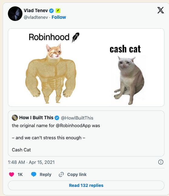 Robinhood链第一个爆款竟是Meme猫：CashCat