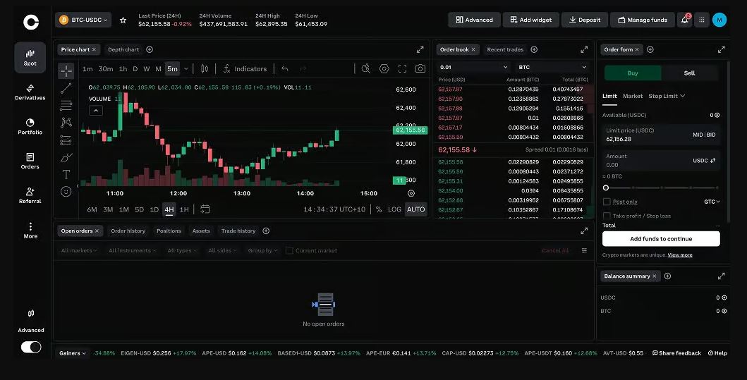 2. Coinbase