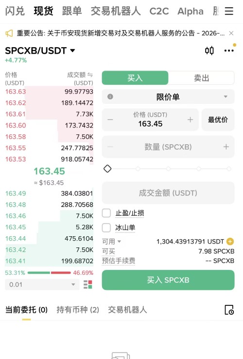 币安bStocks购买教学